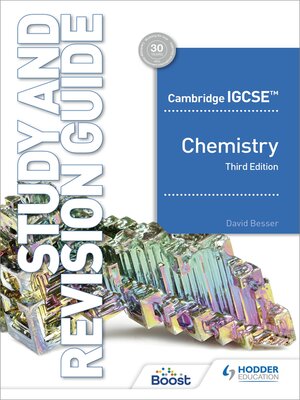 cover image of Cambridge IGCSE<sup>TM</sup> Chemistry Study and Revision Guide